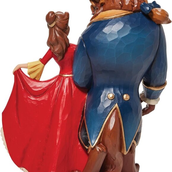 Enesco Jim Shore Disney Traditions Beauty and The Beast Enchanted Figurine - Picture 3 of 8
